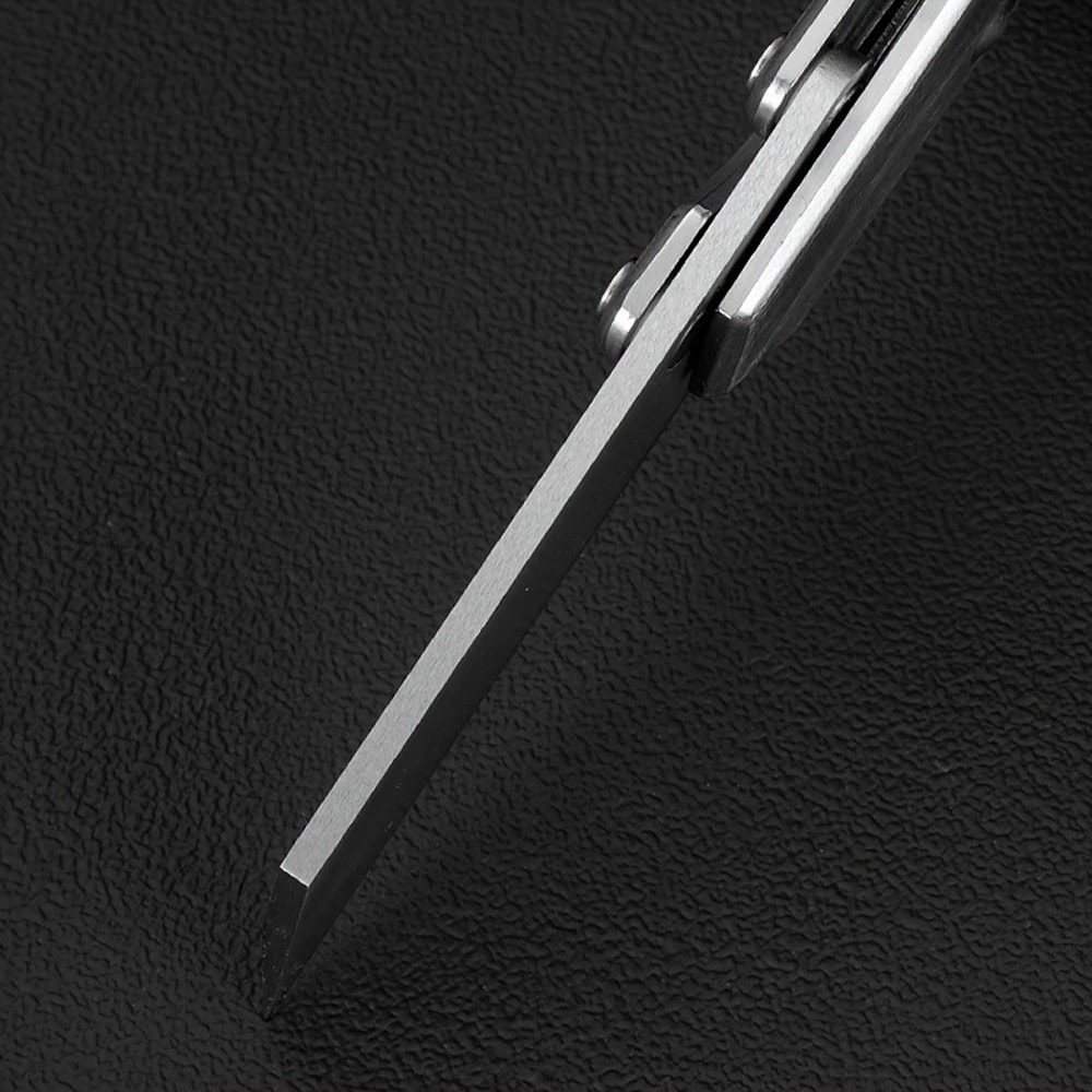 Creative Outdoor Folding Knife Full Steel Blade for BBQ, Camping, Mountaineering, Survival