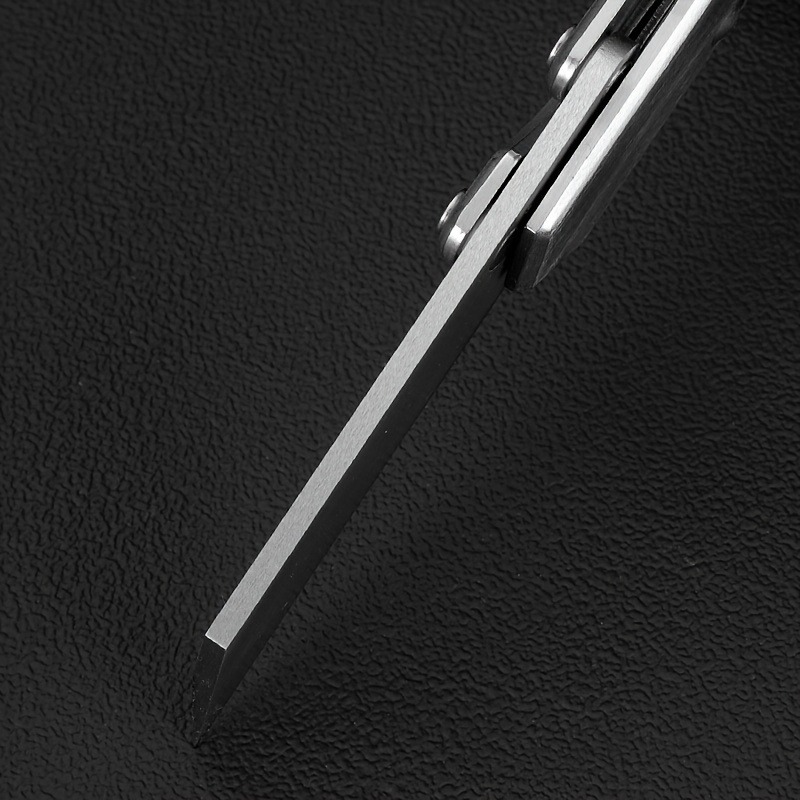 Creative Outdoor Folding Knife Full Steel Blade for BBQ, Camping, Mountaineering, Survival