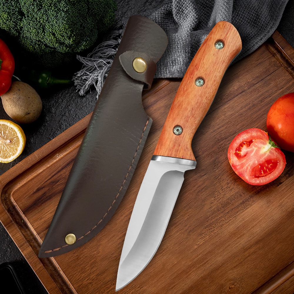 Handmade Stainless Steel Boning Knife Sharp Kitchen Knife For Meat Fruit And Barbecue 1
