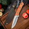 Handmade Stainless Steel Boning Knife Sharp Kitchen Knife For Meat Fruit And Barbecue 1