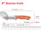 Handmade Stainless Steel Boning Knife Sharp Kitchen Knife For Meat Fruit And Barbecue 5