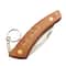 Mushroom Folding Knife Rosewood Handle, Stainless Steel Blade, BBQ Tool for Camping & Outdoor Bushcraft