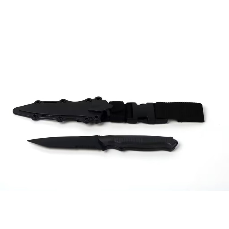 Tactical Rubber Knife Model Perfect Gift for Military Fans & Training Simulation
