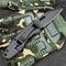 Heavy-Duty Outdoor Pocket Knife with All-Steel Handle Survival Camping & Hunting Tool