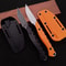 Portable Fixed Blade EDC Knife for Camping, Hiking, and Outdoor Rescue Durable Santoprene Handle