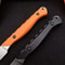 Portable Fixed Blade EDC Knife for Camping, Hiking, and Outdoor Rescue Durable Santoprene Handle
