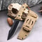 Premium Tactical Survival Knife Fixed Blade EDC Hunting Gear with Sheath & GFN Handle