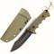 Premium Tactical Survival Knife Fixed Blade EDC Hunting Gear with Sheath & GFN Handle