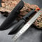 Durable Stainless Steel Tactical Fixed Blade Knife with ABS Handle Perfect for Hunting, Camping, and Survival