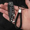 Compact Stainless Steel Pocket Knife Mini Folding Keychain Knife for Everyday Carry & Outdoor Use