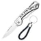 Compact Stainless Steel Pocket Knife Mini Folding Keychain Knife for Everyday Carry & Outdoor Use