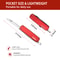 Mini Folding Pocket Knife Multifunctional Outdoor Scissors Screwdriver Nail File Creative Tool 4