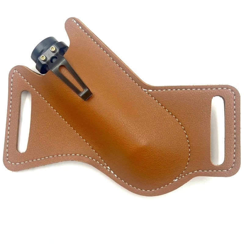 Compact AntiScratch Folding Flick Knife With Waist Belt Clip Holder For Camping 6