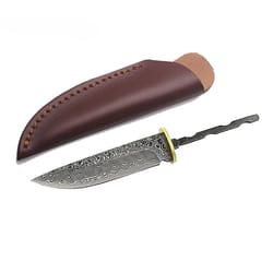 premium steel fixed blade knife blank for diy customization perfect for makers & crafters