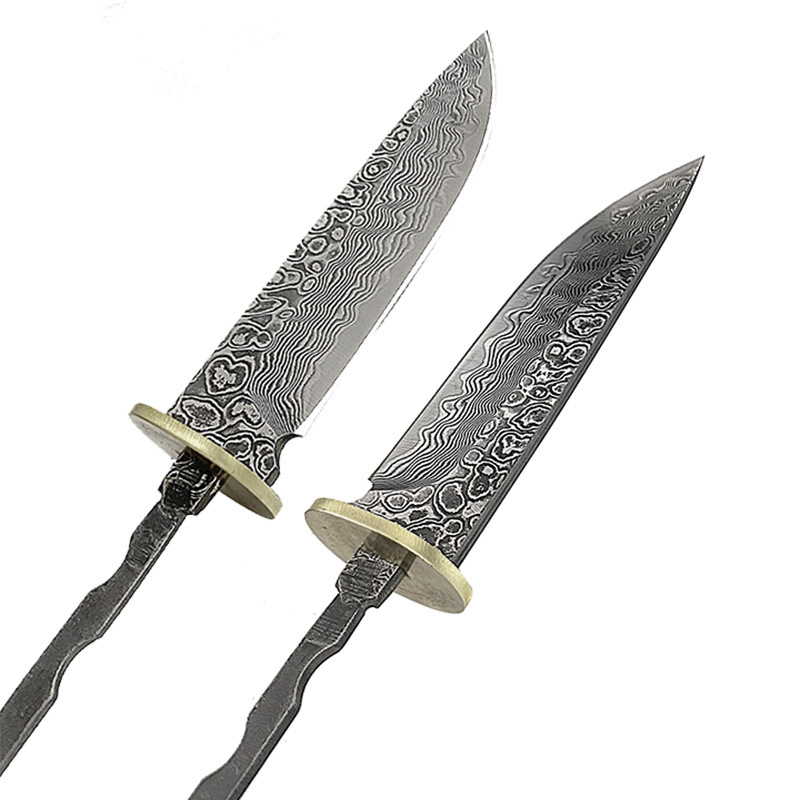 Premium Steel Fixed Blade Knife Blank For DIY Customization Perfect For Makers Crafters 2