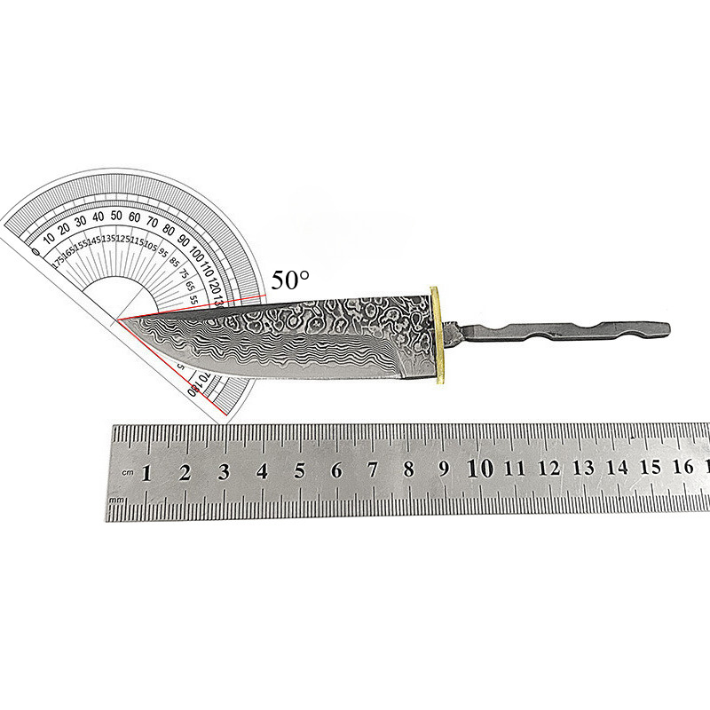 Premium Steel Fixed Blade Knife Blank For DIY Customization Perfect For Makers Crafters 3