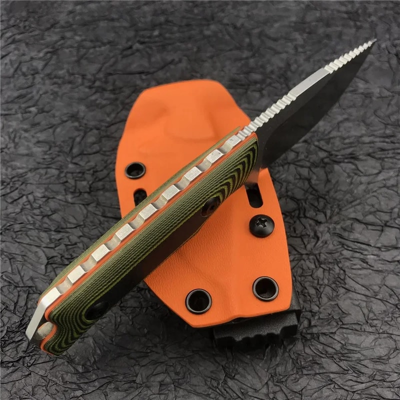 Hidden Canyon Hunter Tactical Fixed Blade Knife Drop Point Blade K Sheath For Outdoor Hunting EDC 2
