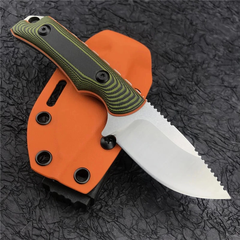 Hidden Canyon Hunter Tactical Fixed Blade Knife Drop Point Blade K Sheath For Outdoor Hunting EDC 5