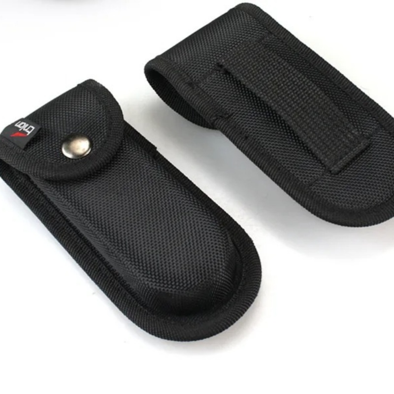 Durable Nylon Waist Pack With Flashlight Holder Belt Loop Tool Case 4