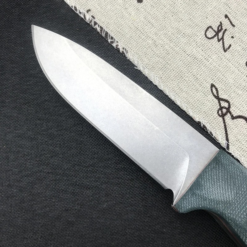 Fixed Blade Survival Knife with Sheath Wilderness EDC, Rescue & Hunting Knife