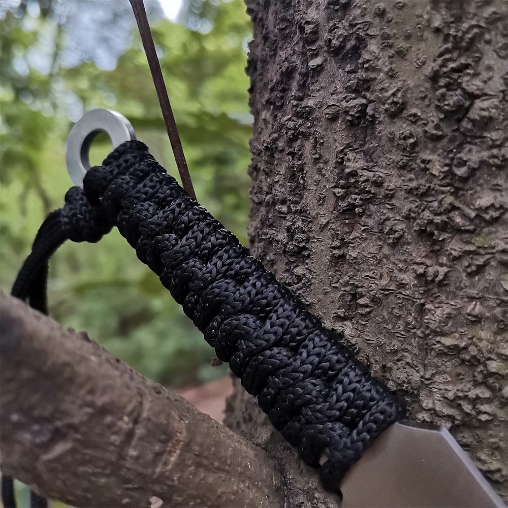 High Carbon Tactical Fixed Blade Knife for Hunting, Camping & Survival