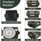 HighPrecision Outdoor Waterproof Tactical Compass For Survival Exploration 2