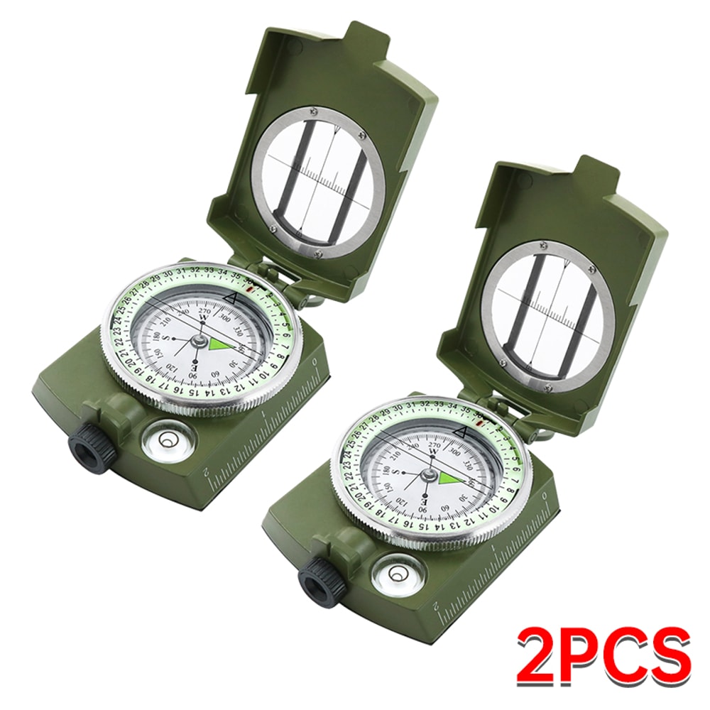 HighPrecision Outdoor Waterproof Tactical Compass For Survival Exploration 7