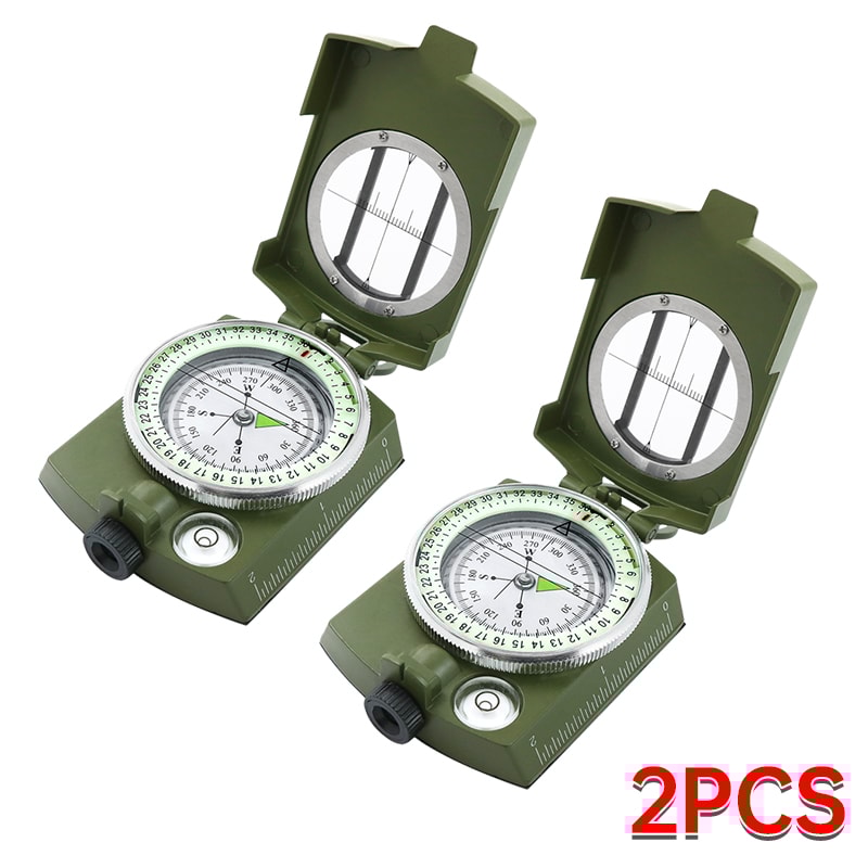 HighPrecision Outdoor Waterproof Tactical Compass For Survival Exploration 7