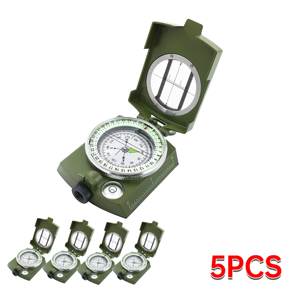 HighPrecision Outdoor Waterproof Tactical Compass For Survival Exploration 8