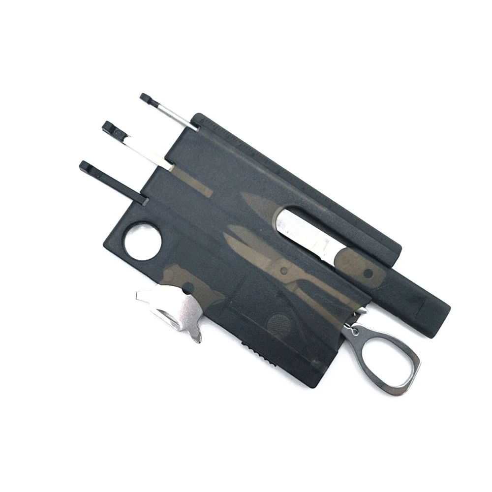 Pocket Credit Card Multi-Tool Essential Outdoor Survival Gear