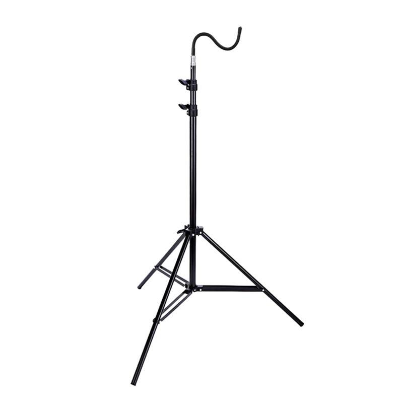 Adjustable Lightweight Aluminium Camping Light Stand with Telescoping Tripod for Outdoor Use
