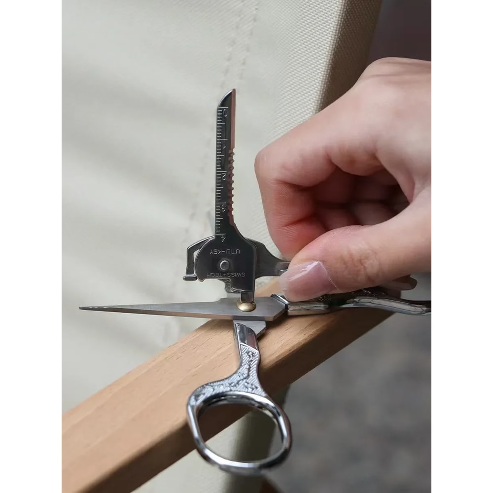 Multi-Function Folding Keychain Tool EDC Survival Pocket Plier with Screwdriver & Opener