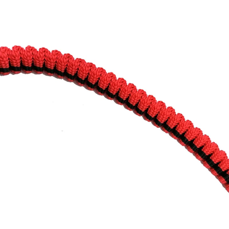 Heavy-Duty Bungee Tool Lanyard with Carabiner Hook Capacity for Climbing & Safety Work