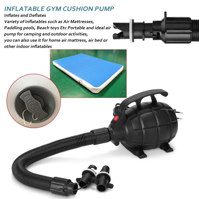 Portable Air Pump for Air Beds, Mattresses, and Camping Gear Compact, Efficient, and Quick Inflation Tool