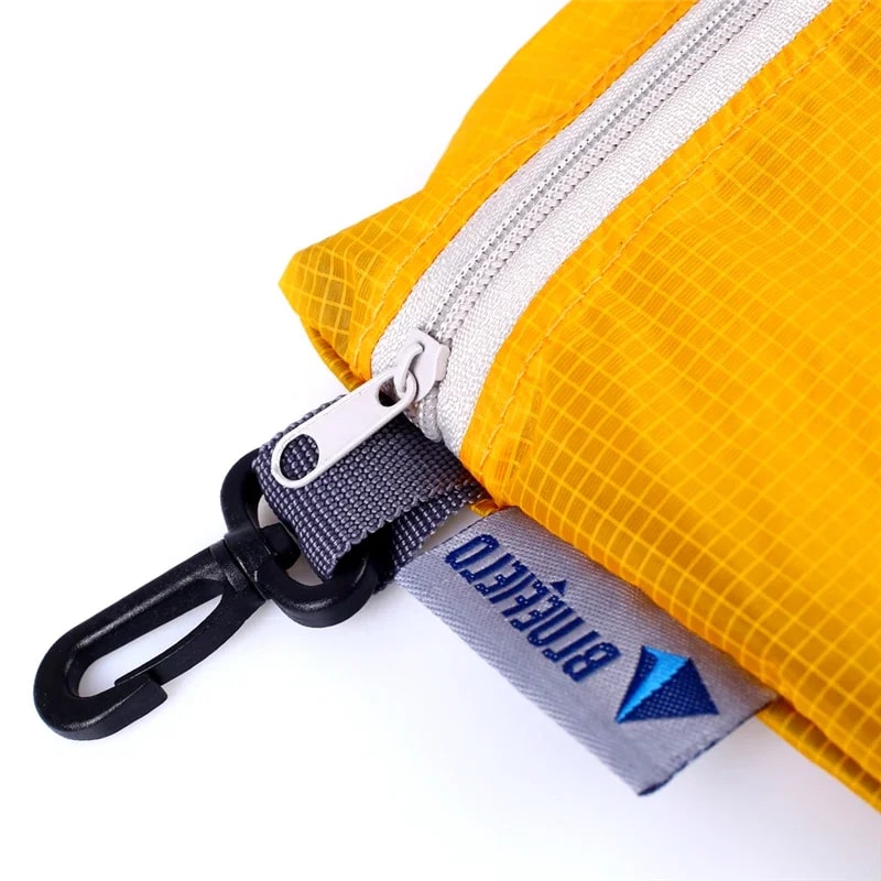 Waterproof Outdoor Pouch For Camping And Hiking With Zipper And Hook Ultralight Travel Storage Bag 3