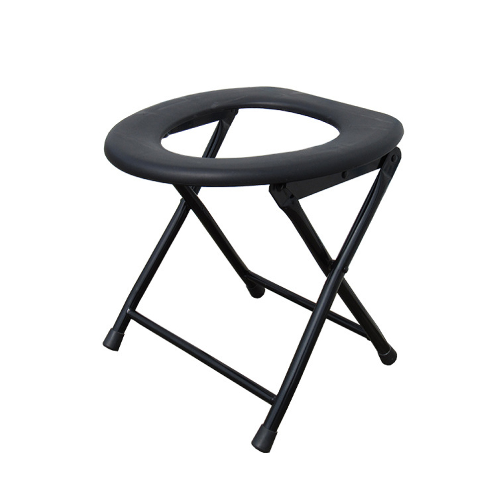 Heavy-Duty Folding Toilet Seat for Travel and Camping Anti-Slip, Portable, and Durable for Adults