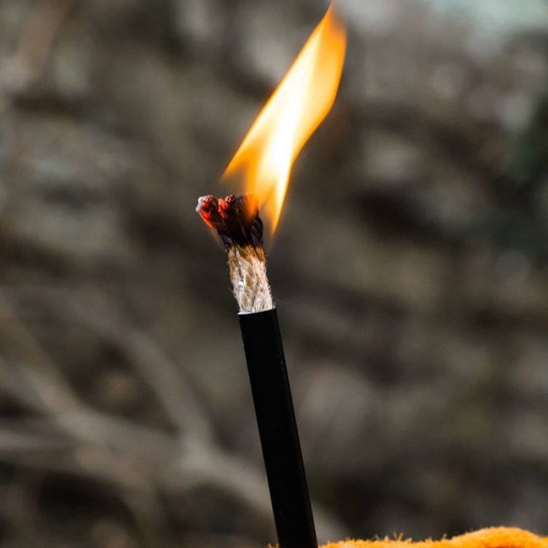 Hemp Cord Fire Starter For Wood Stoves Outdoor Camping 4