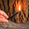 Portable Fire Starter Kit Waterproof Tinder Cord with Aluminum Bellows, Hemp Wick for Outdoor Survival