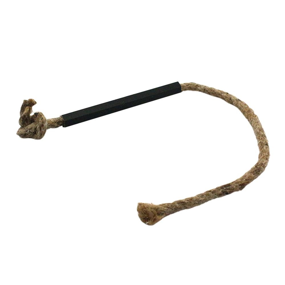 Portable Fire Starter Kit Waterproof Tinder Cord with Aluminum Bellows, Hemp Wick for Outdoor Survival