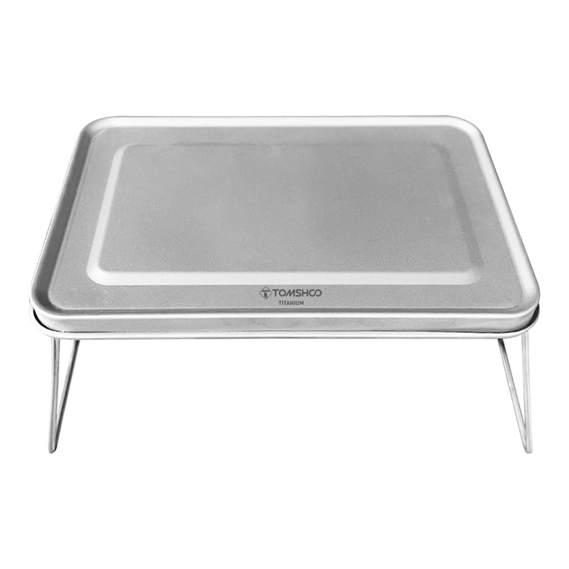 Ultralight Portable Mini Titanium Camping Table Versatile Foldable Picnic BBQ Table For Outdoors 0