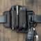Tactical Leather Waist Bag Portable Multi-Tool Storage Holster for Outdoor Camping, Hunting, and Hiking