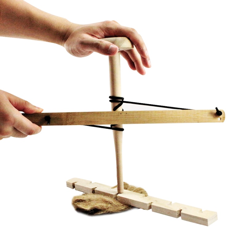 Survival Fire Starter Kit For Outdoor Camping And Emergency Use Wood Drilling Fire Making Tool 0