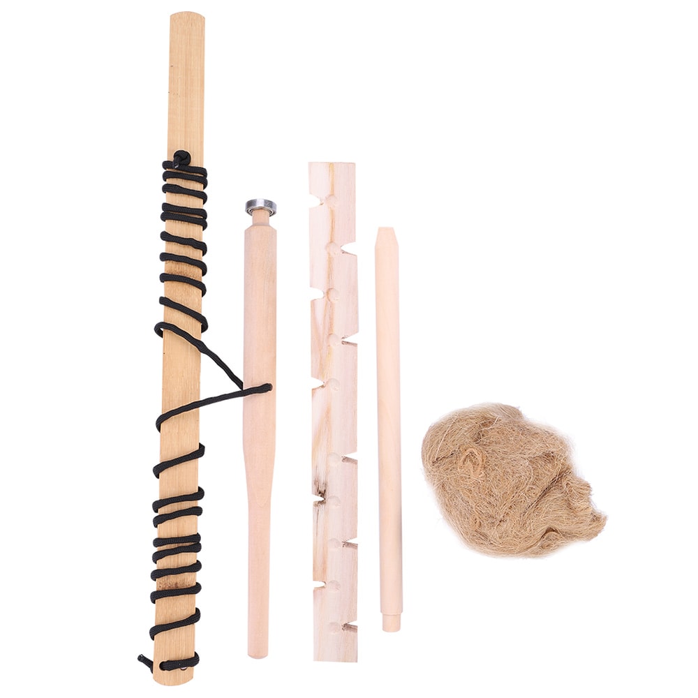 Survival Fire Starter Kit For Outdoor Camping And Emergency Use Wood Drilling Fire Making Tool 1