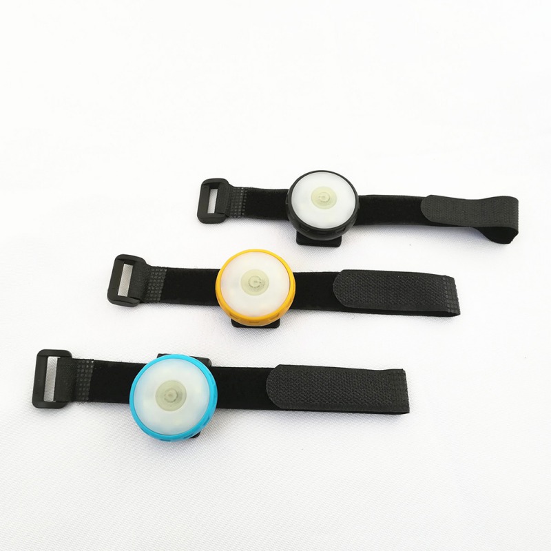 Waterproof USB Charging Wrist Flashlight for Night Running & Cycling Multi-Function Torch Light