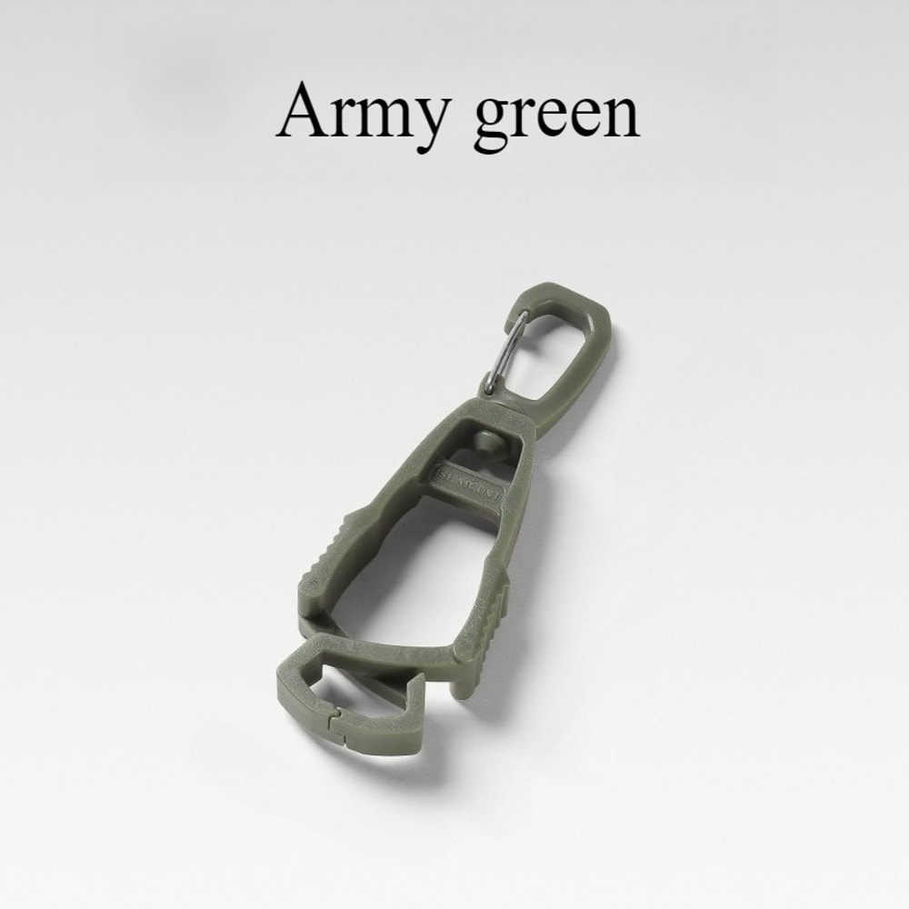 Portable Outdoor Glove Clip AntiDrop MultiPurpose Hook For Camping Hiking Gear 2