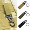 Premium Molle Nylon Webbing Carabiner Keychain For Outdoor Adventure Climbing 0