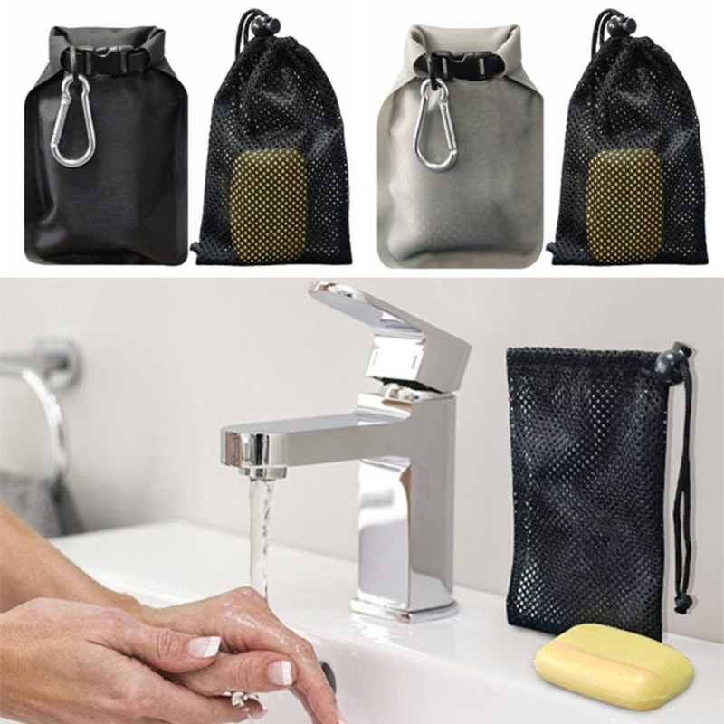 Portable LeakProof Soap Case Foldable Travel Soap Holder With Buckle For Camping Travel 1
