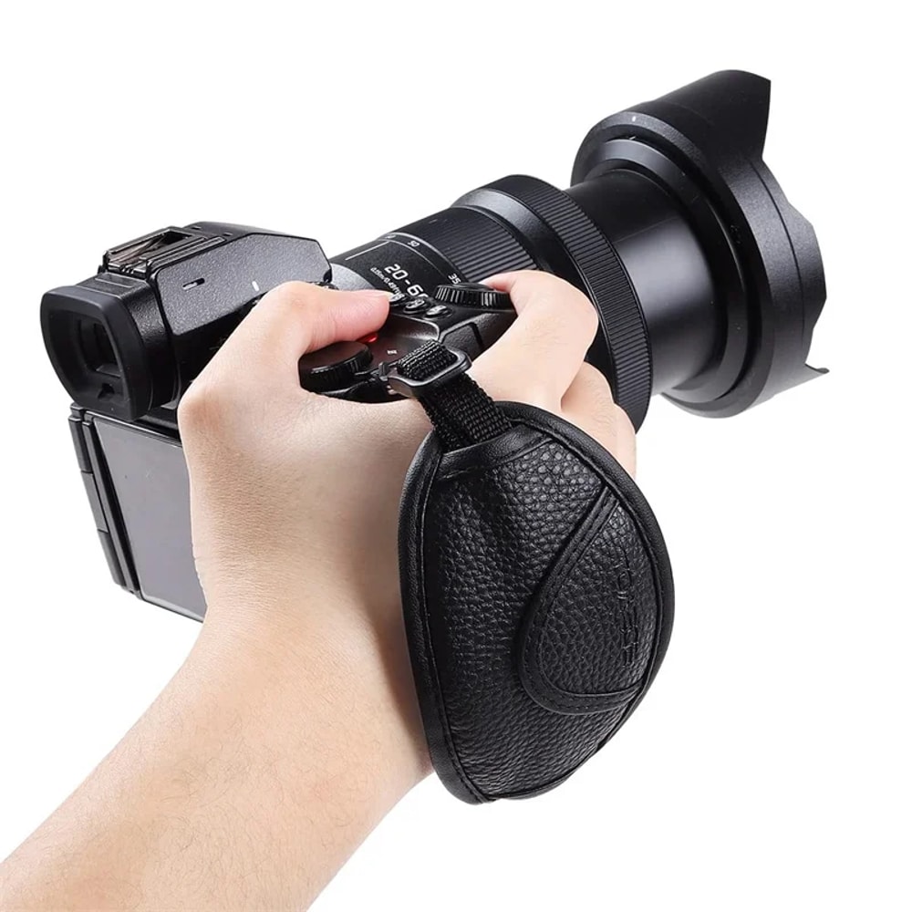Leather Camera Wrist Strap for DSLR Universal Hand Grip for Nikon & Canon Perfect for Outdoor Adventures