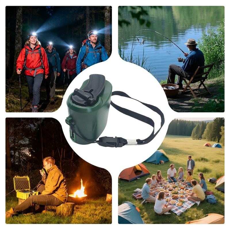 Hand Crank Emergency Charger Battery-Free Power Supply for Survival, Outages, and Home Preparedness