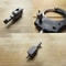 Titanium EDC Tool Keychain Pendant Tactical Handcuff Knife Lanyard With Paracord Bead 0